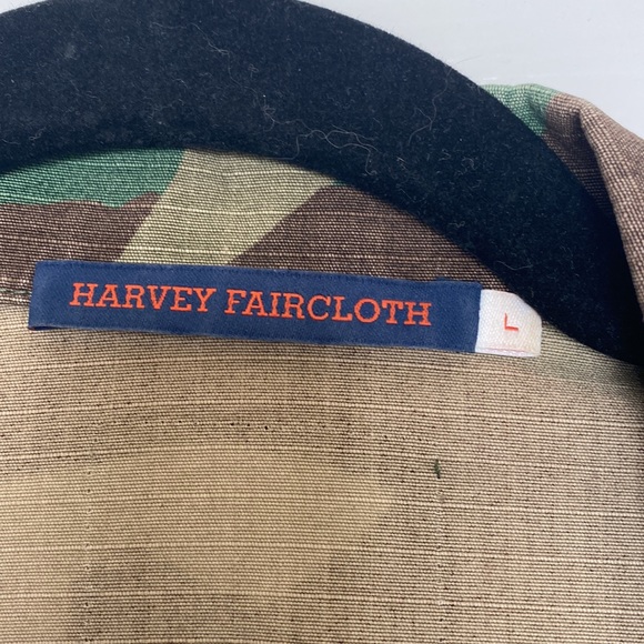 Harvey Faircloth camo button up jacket - Picture 2 of 6